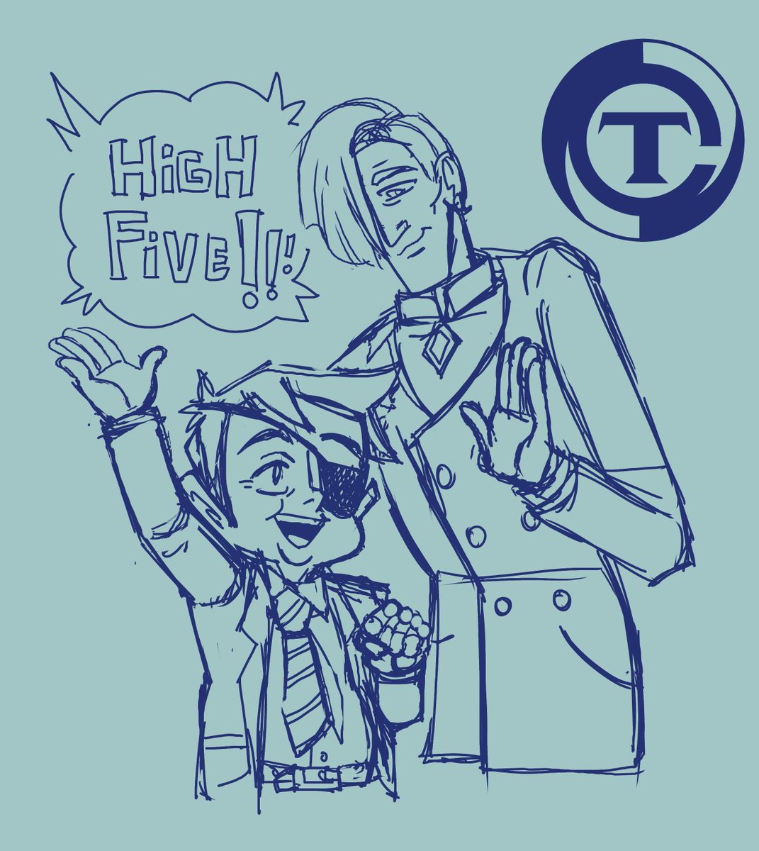Speyerboot's tweet photo. High-five! #VentureBros #ConjecturalTechnologies https://t.co/z5r1mMlXWU