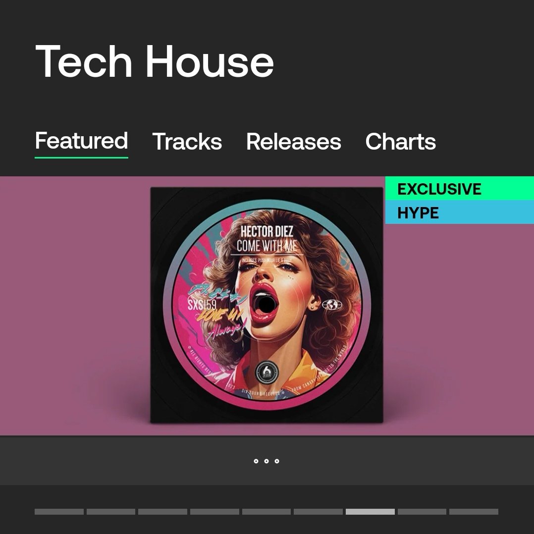 SixSoundRecords's tweet photo. 💣 BOMB!
🔥 BIG BANNER IN TECH HOUSE

🇪🇦 @HectorDiezDJ - Come With Me (Inc. Push Your Lie &amp; Body)

✅ Thanks @beatport 

https://t.co/pRR7VU7sKS

#techhouse #techno #beatport #electronicmusic #music #house #housemusic #soundcloud #spotify #groove #dancefloor #dancemusic #outnow https://t.co/epeNRKQx3P