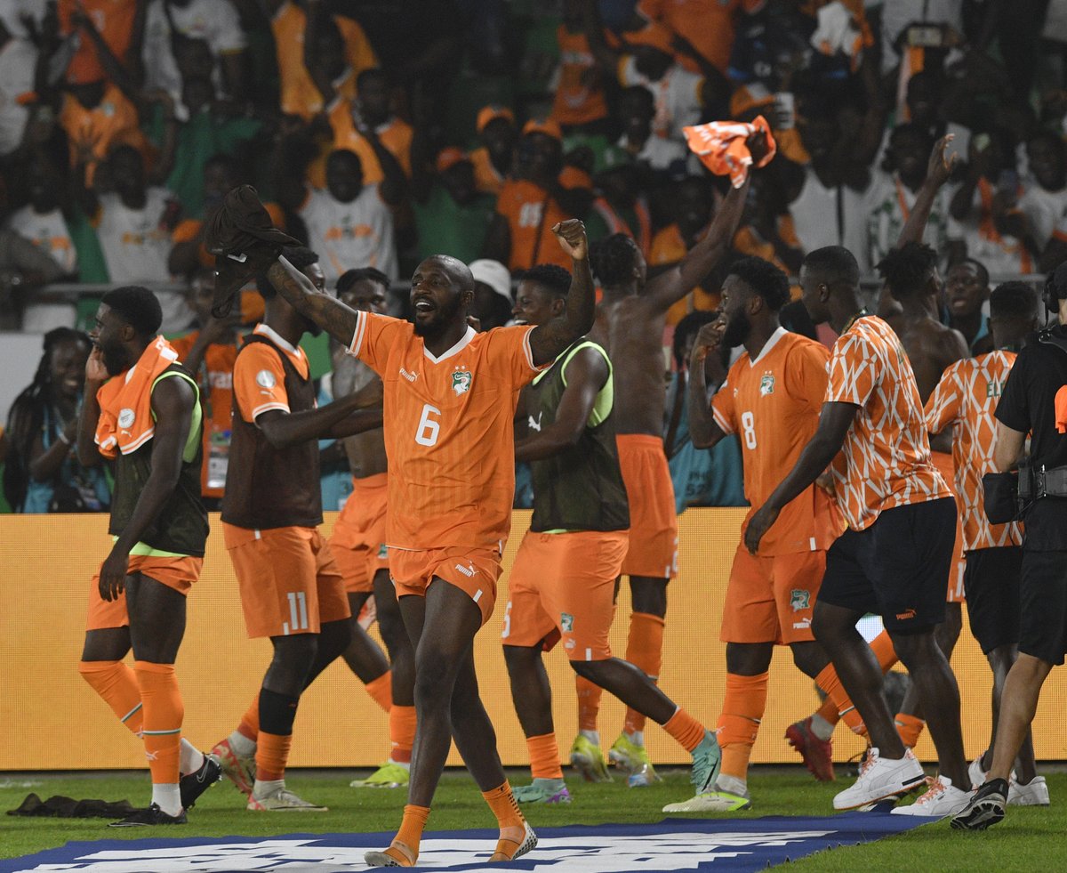 CAF_Online's tweet photo. The Elephants are not done with #TotalEnergiesAFCON2023! 🔥🇨🇮 https://t.co/kyqyESYvsK