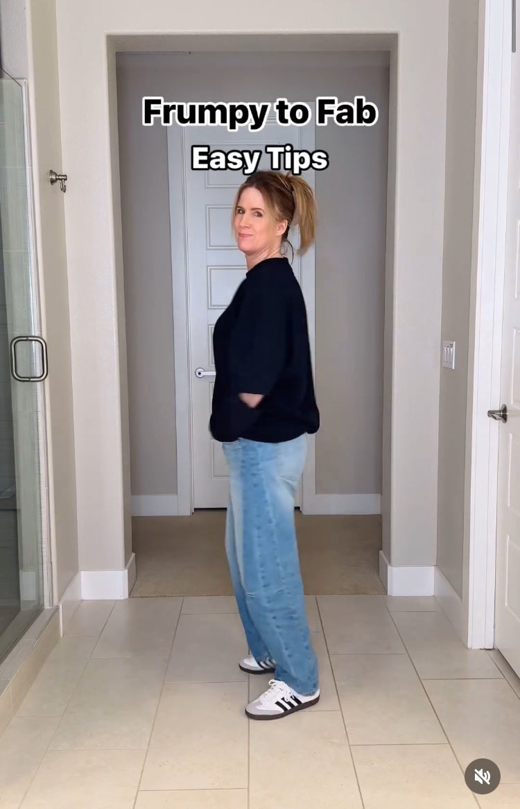 DenimNewBlack's tweet image. Frumpy to fab with a few easy tweaks!

instagram.com/reel/C2sBjZnLa… 

#styleinspiration #stylehacks #fashion #fashionblogger #fashionable
