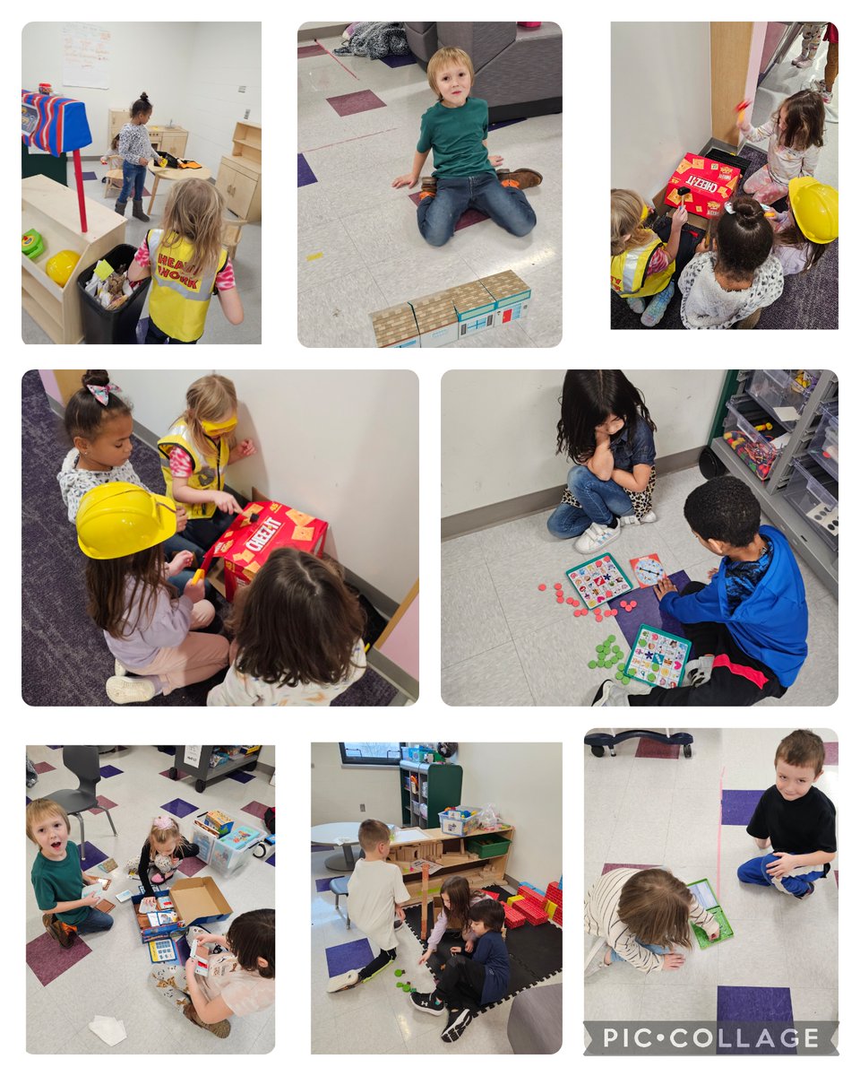 Mrs. Brice's students had fun building and creating as part of their Architecture study. 🧱
Playing games with a partner during free-choice time helps refine those social skills that are so important to being a well-rounded Pioneer! #ProudToBeAPioneer 💙
