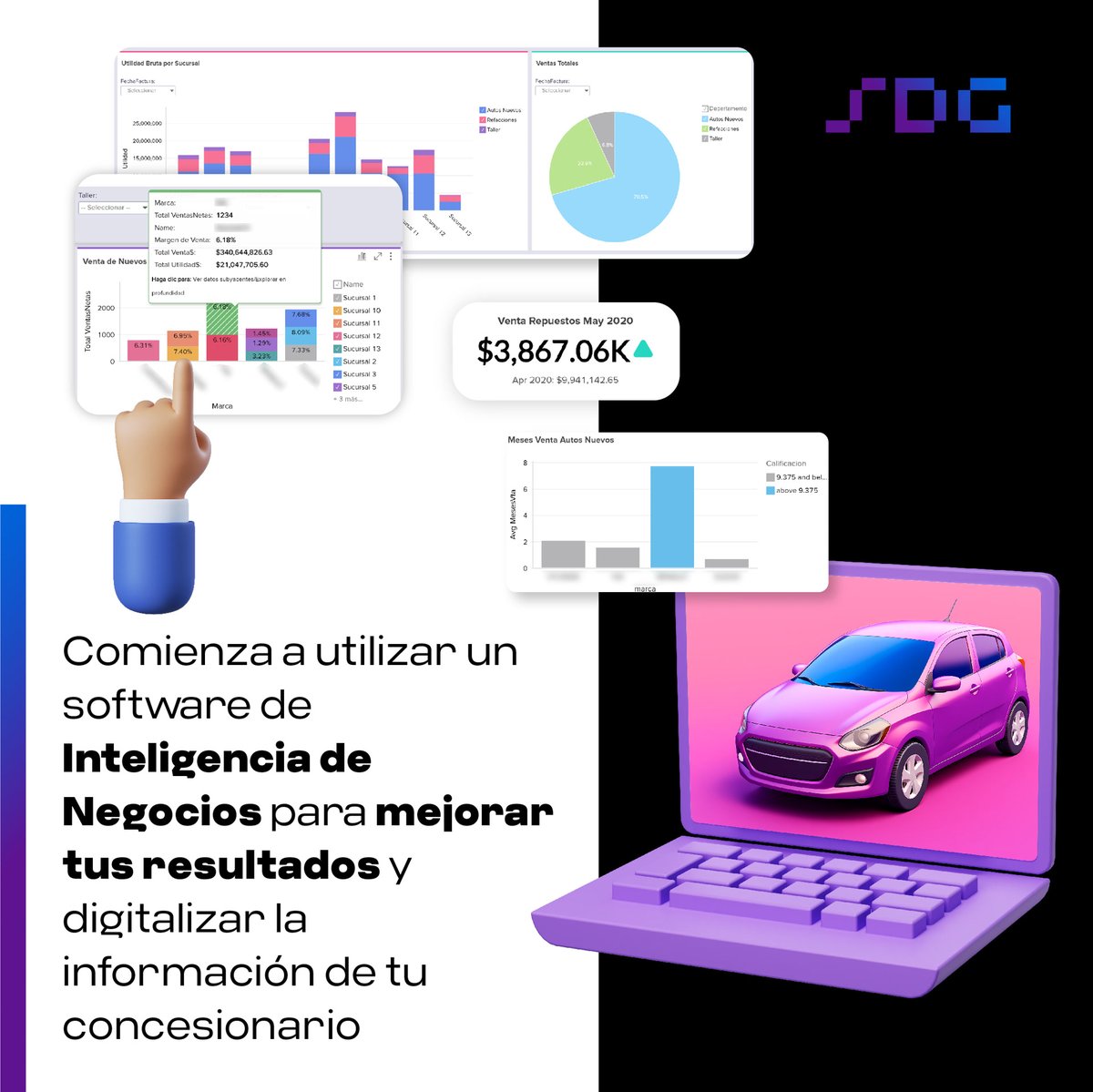 simdatagroup's tweet photo. La clave para el éxito en el mundo de los concesionarios radica en el #BusinessIntelligence. Aquellos que la adoptan están marcando la diferencia. 

Conoce más sobre nuestras soluciones que impulsan la toma de decisiones: https://t.co/xmTcis2amI https://t.co/V74pQz6JPc