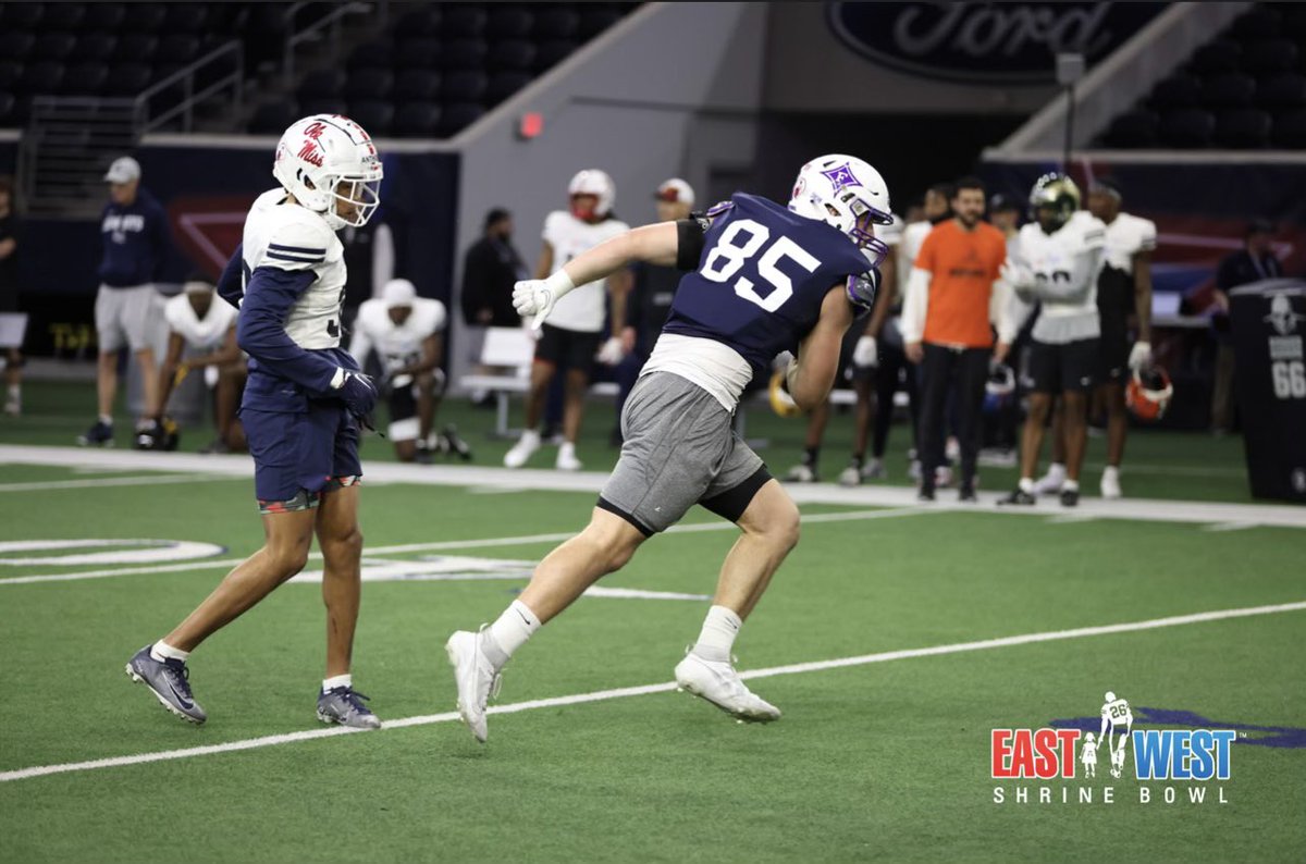 Mason Pline putting work in @ShrineBowl 👏 #FUAllTheTime I #EliteIsTheStandard