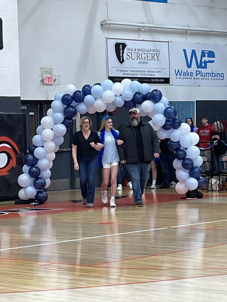 Tonight we celebrate these three OUTSTANDING Seniors!! #AHSisFAMILY <a href="/AHSRaptorsAD/">AHS Athletics</a> <a href="/AndersonWBB/">AHS Women's Basketball</a>