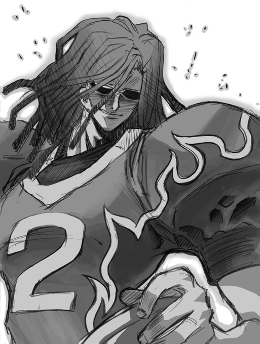 アイシールド21の読み切り続編か…
阿含のヒールっぷりが好きで当時ラクガキしたなぁ…と発掘。 