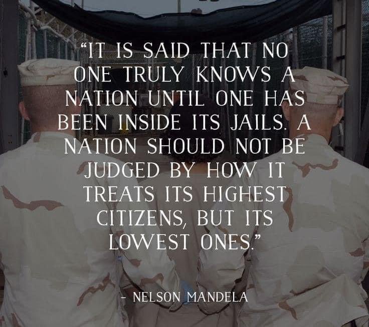 This right here tells you all you need to know about ADOC employees and government officials in Alabama. If this state were judged by how it treats its lowest citizens then those governing it would spend eternity in hell.