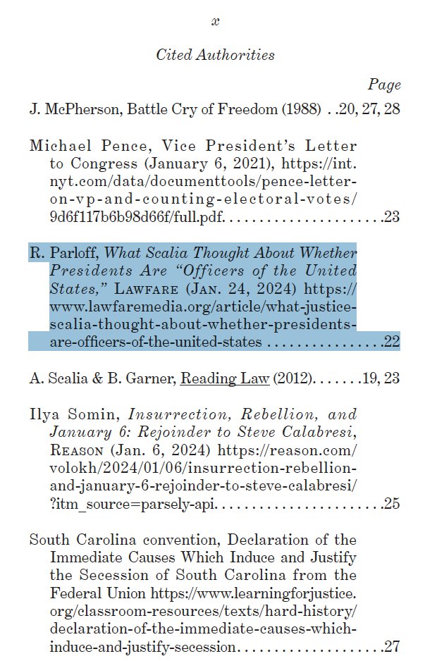 Cited in a SCOTUS brief, my work on this Earth is done. (amicus brief of former Repub. officials, including @judgeluttig , 2 acting AGs, 2 Dep AGs, @gtconway3d et al.) 1/2