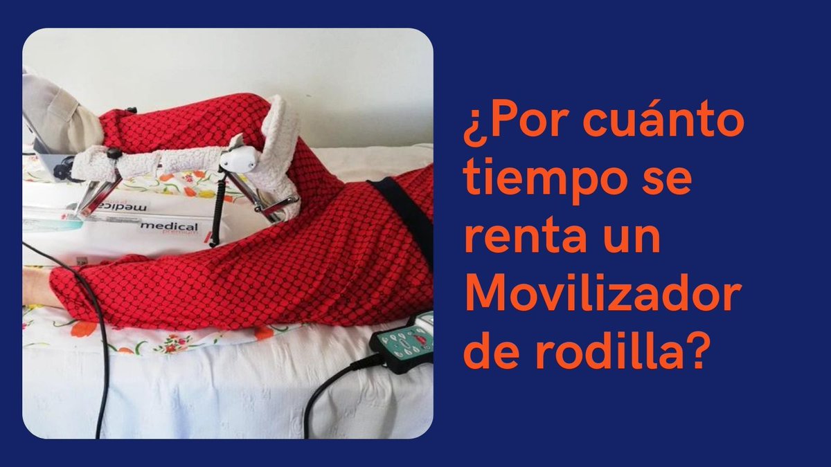 medical_pp's tweet photo. ¿Necesitas un movilizador de rodilla tras una lesión o cirugía? ¡Rentarlo puede ser tu mejor movimiento! Términos flexibles, adaptados a tus necesidades de recuperación. 🛠️💡 ¿Dudas? ¡Estamos aquí para ayudarte! #RecupérateConFacilidad #MovilizadorPasivoDeRodilla https://t.co/sAn6o8vHrV