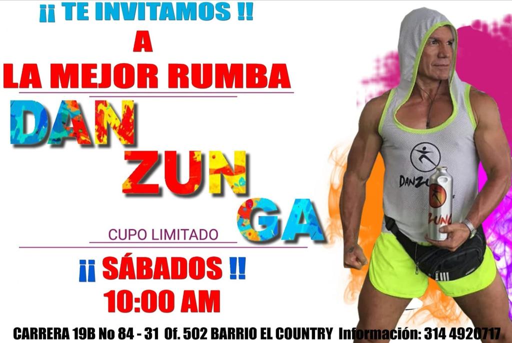 DANZUNGA's tweet photo. 𝐃𝐀𝐍𝐙𝐔𝐍𝐆𝐀®❗𝐔́𝐍𝐈𝐂𝐎❗Programa 100% colombiano, creado e impartido por uno de los mejores profesores de Rumba del país Máster Trainer Héctor Manzano.
Información: 𝟑𝟏𝟒 𝟒𝟗𝟐𝟎𝟕𝟏𝟕 https://t.co/kzPARrJKLN