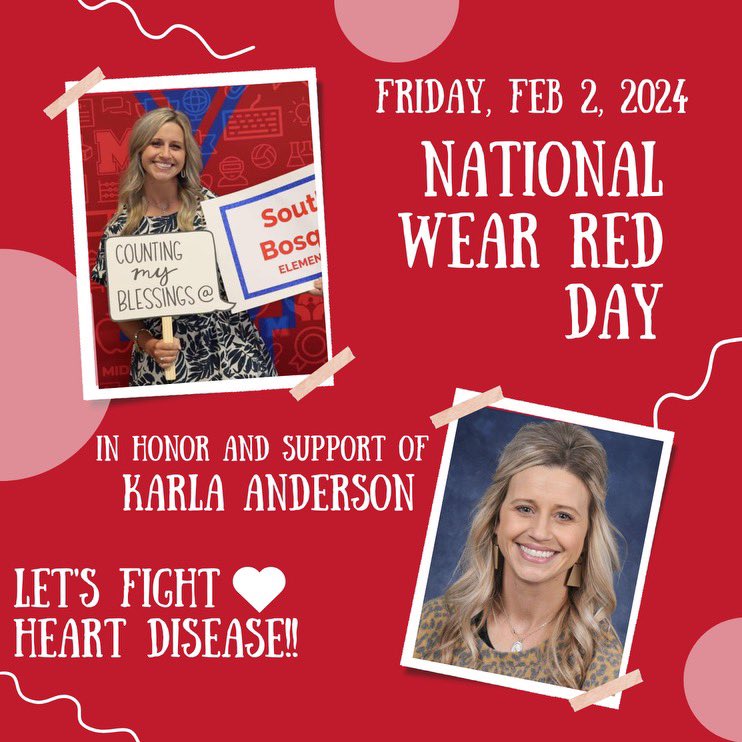 Wear red this Friday! ❤️❤️ #peacelovesbe ✌🏼❤️🏫
