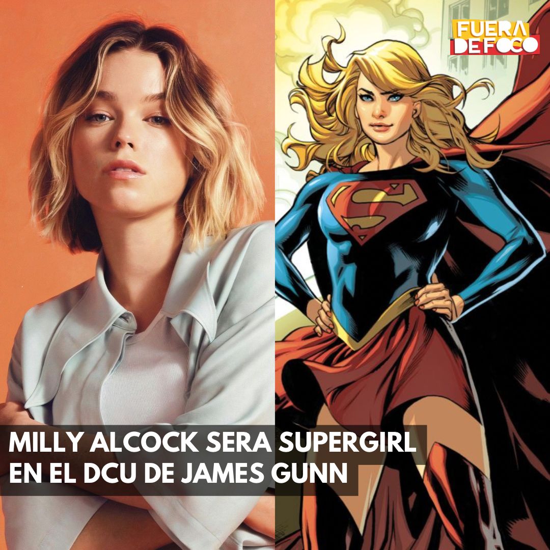 GabyMeza8's tweet photo. ¡TENEMOS SUPERGIRL! 💥🦸 #Deadline reporta que #MillyAlcock (#HouseOfTheDragon) ha sido elegida para interpretar a #KaraZorEl / #Supergirl en el #DCU de #JamesGunn. El personaje hará su debut en #SupermanLegacy para después protagonizar su cinta individual, #SupergirlWomanOfTomorrow