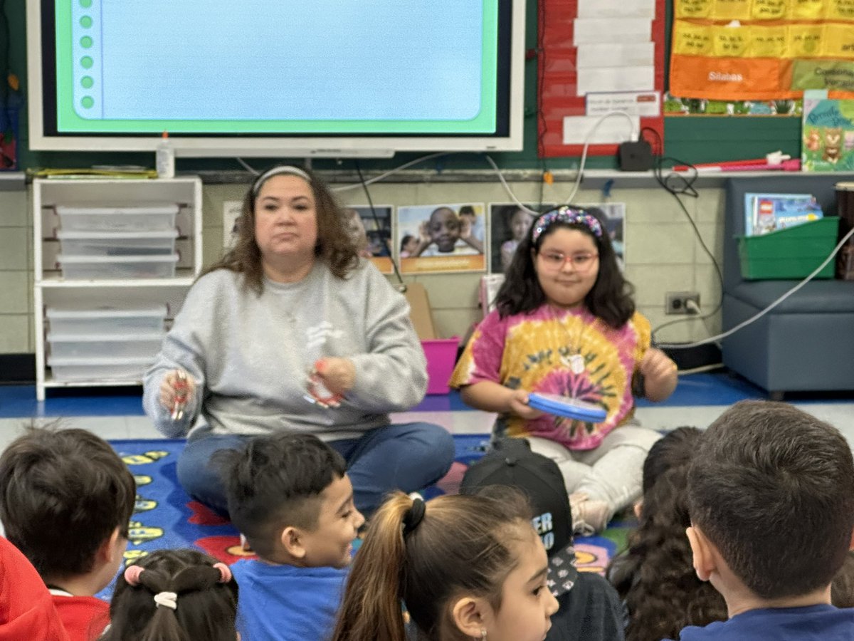 leahod's tweet image. These kinder musicians were amazing!  They ended their percussion unit with a concert for their siblings.  @_MrsMaldonado_ is not only a fabulous teacher, but she also happens to be a fabulous conductor. ❤️ #teampershing #d100inspires