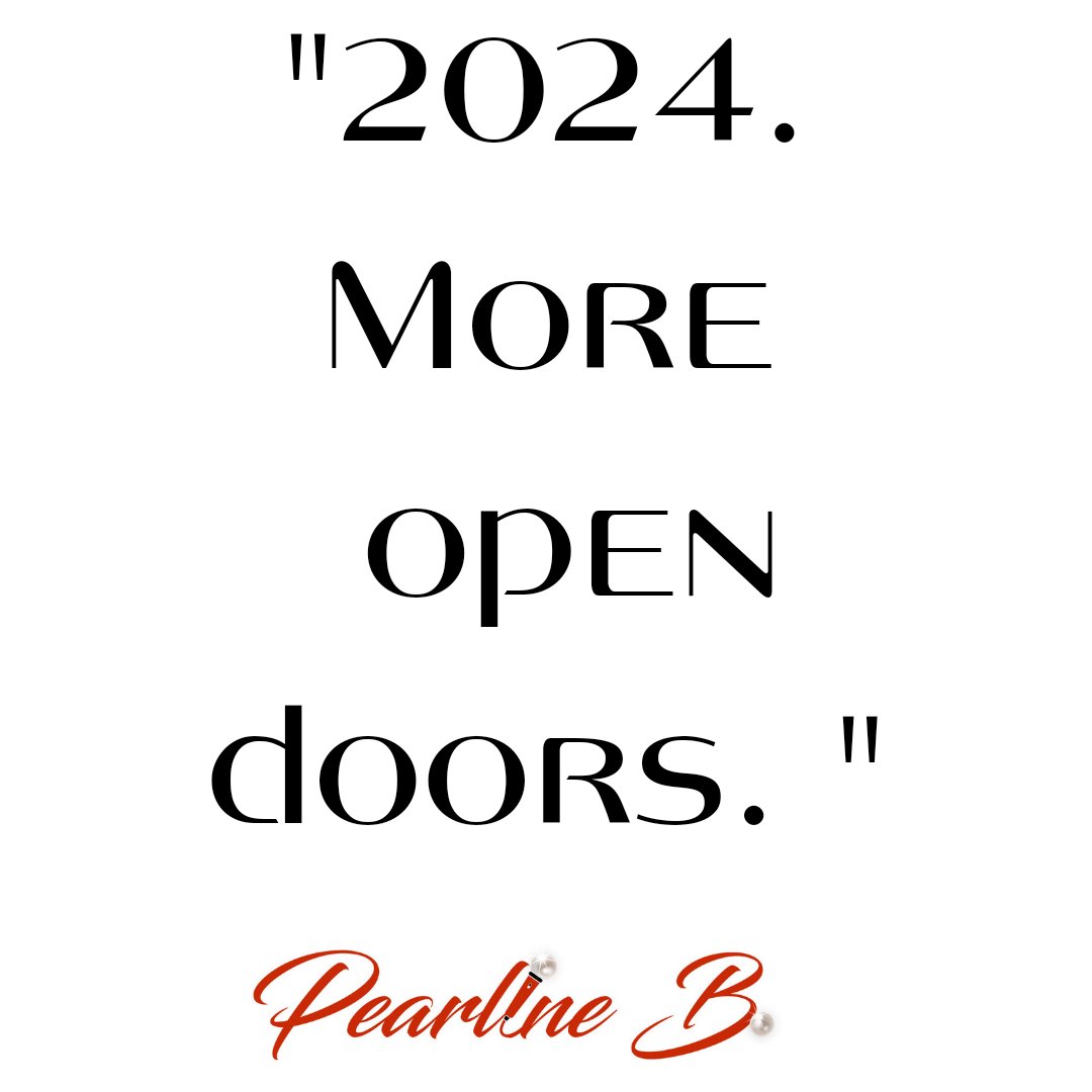 #mysayings #iamjustsaying #2024 #more #doors #moredoors #moreopportunities #Godgotme #PearlineB #pearlineb #stayready #stayfocus #stayencouraged #inspiration #inspirationalquotes #ijs #sayingoftheday #2024yearofnomore #notgoingback #encouragement #inspireyourself #knowthyself