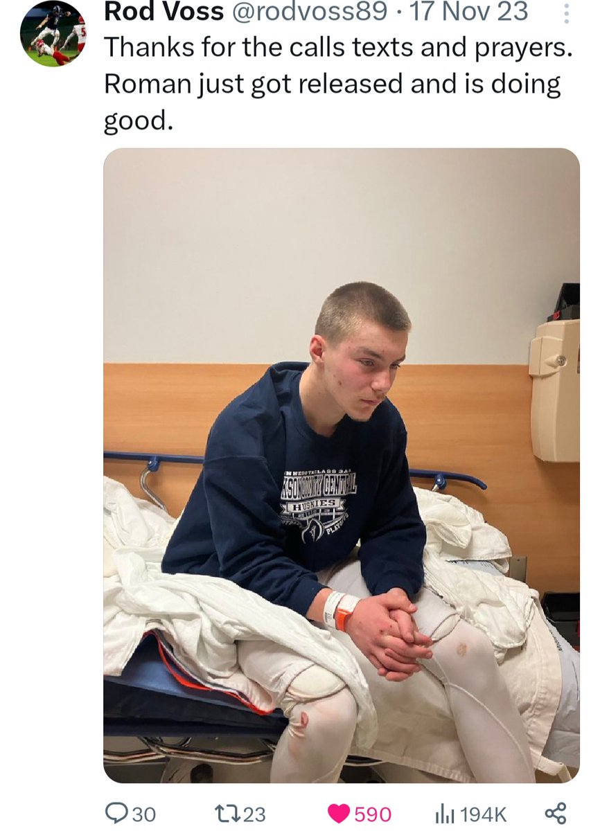 Back On The Court Following Serious Football Injury.  

Jackson County Central’s Voss Returns After Being Hurt In State Semifinals.

Check out John's Journal.

mshsl.org/about/news/joh…