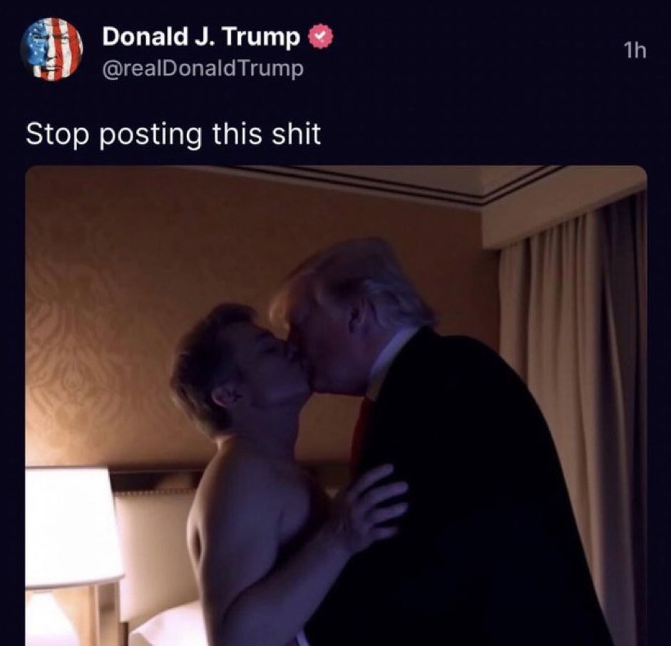Let’s piss off some MAGA morons! “Stop posting this shit!” 😂