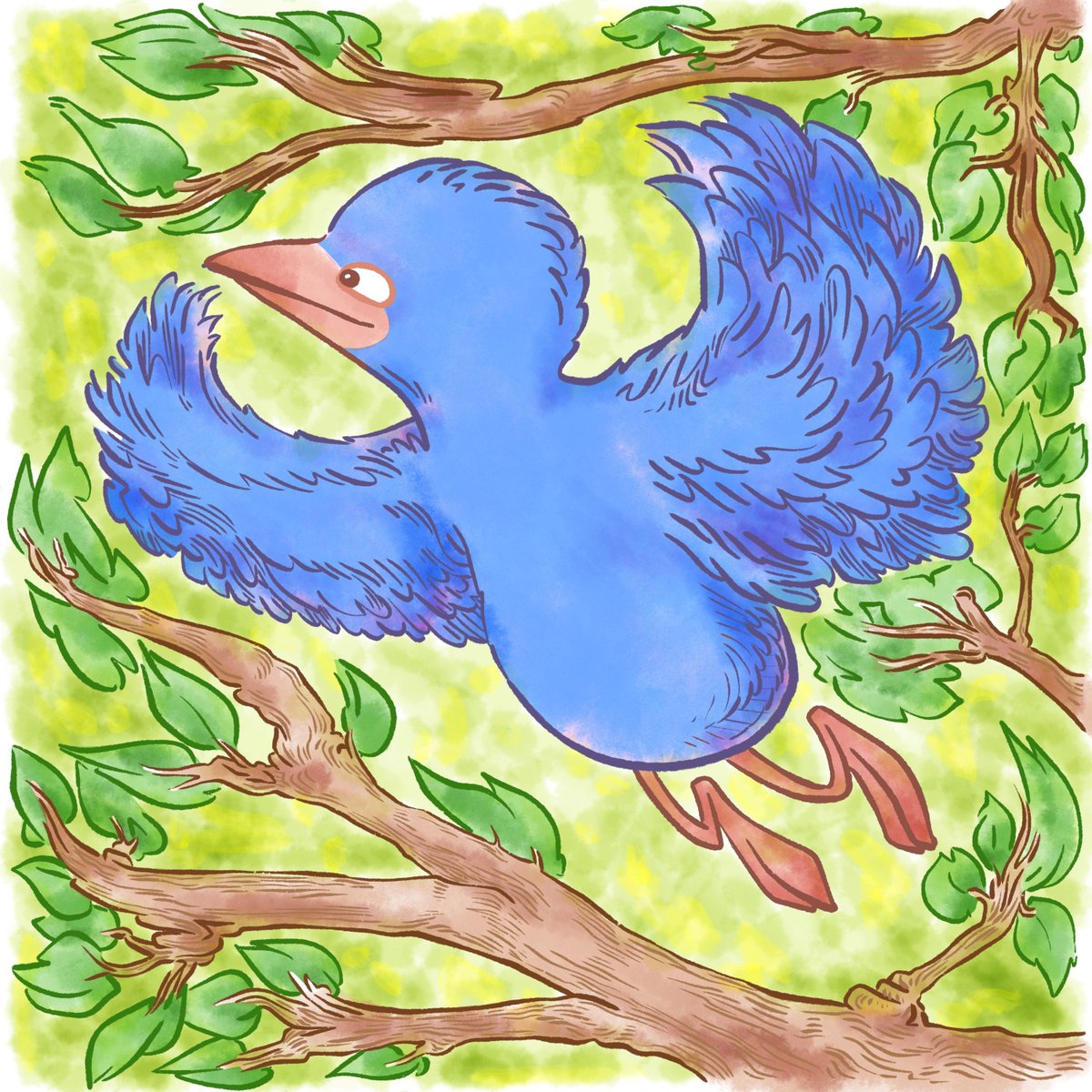 Branch-hopper
.
.
#Sketching #digitalart