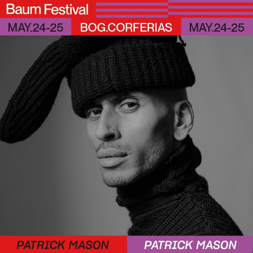 BaumFestival_'s tweet photo. La pista es su habitat natural, #PatrickMason es una explosión de energía. ¿Listxs para seguirle el paso a una de las joyas de Berlín? 💥💣
🎟️ Entradas disponibles en https://t.co/6qPxzNSmAM https://t.co/lKTPV3I53h
