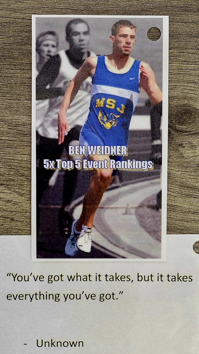 JeffHil50757484's tweet photo. This week's alumLion for our 'personal best' tags! We need his intestinal fortitude right about now. #MountUp #ItsBenALongTime #BeLikeBen https://t.co/5u8s7MUPyb