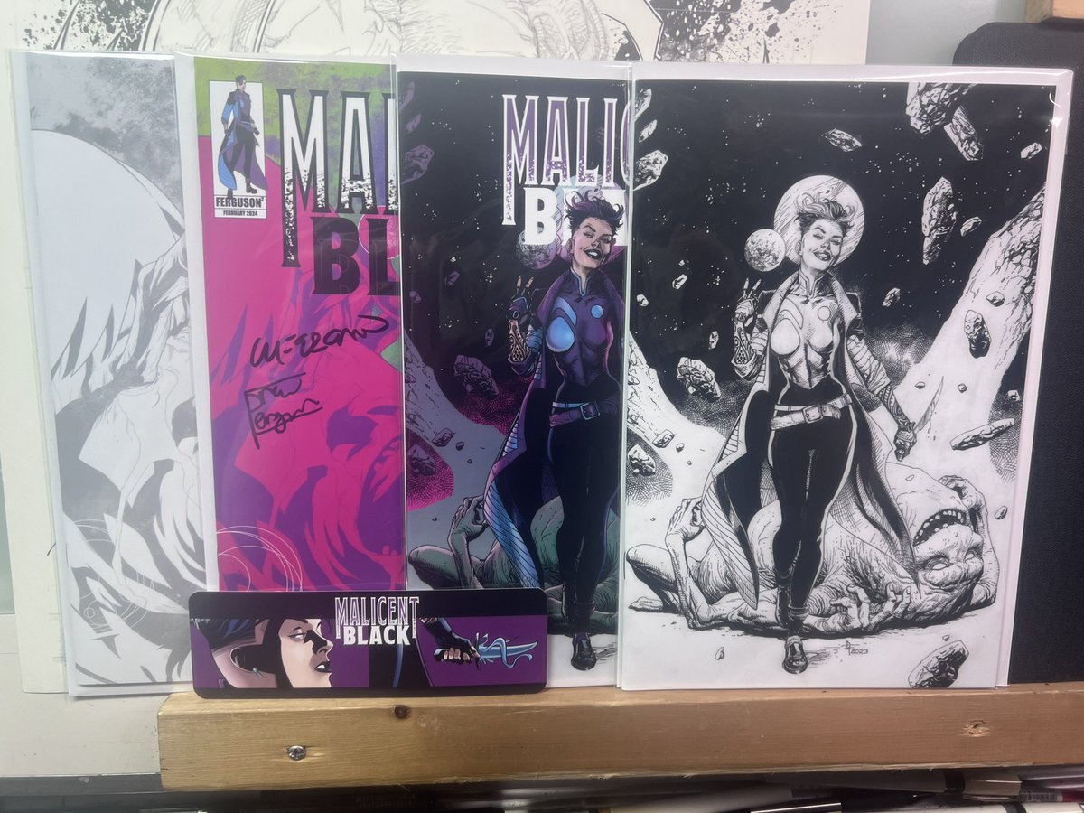 Marc Deering (@marc_deering) on Twitter photo Got some new <a href="/LeeMFerguson/">Lee Ferguson</a> /Drew Ferguson goodness in the mail today. 😉😃 #malicentblack #Kickstarter Got some new <a href="/LeeMFerguson/">Lee Ferguson</a> /Drew Ferguson goodness in the mail today. 😉😃 #malicentblack #Kickstarter