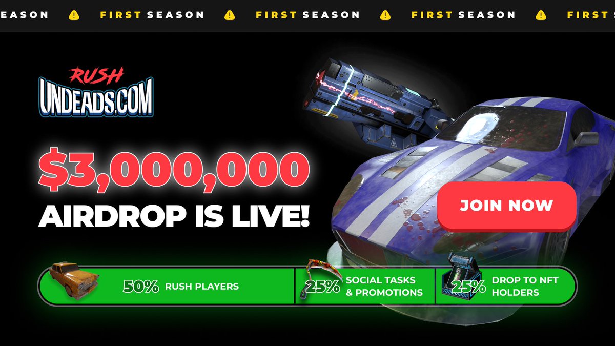 airdropblogs's tweet image. 💥#Airdrop: Undeads (UDS)

🏆Prize Pool: $3,000,000 UDS Tokens 

💰Rewards
~ Complete the tasks to earn points
~ Loyalty Points will be converted to UDS tokens in February 2024

🔗Airdrop Link: dmission.me/?via=8iC2UKE4

#UDS #UNDEADS #airdrops #airdropblogspot #crypto #btc