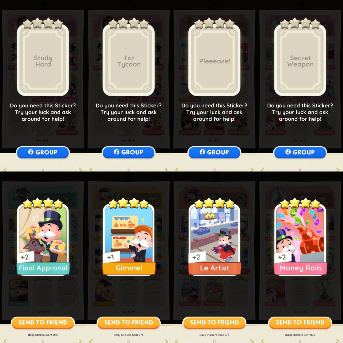 #MonopolyGoTrade #MonopolyGo 
Trade anyone