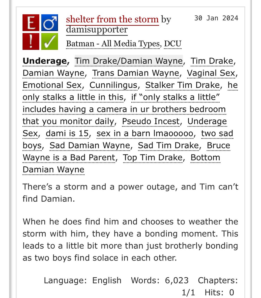 damisupporter's tweet photo. new Timdami fic!

title: “shelter from the storm” 

word count: 6k

smut: yes

https://t.co/C79w1S62Wk https://t.co/gwUTc4UgBD