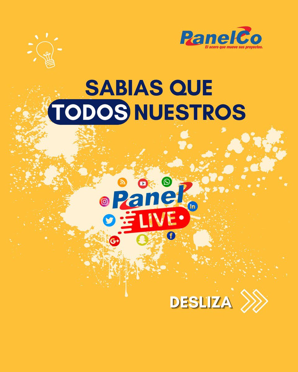 PANELCO_SA's tweet photo. Encuentranos en YouTube como PanelCo S.A y capacitate de manera gratuita con expertos del campo de la construcción 💡👷🏼
#capacitación #capacitacióngratuita #PanelLive #PanelCo #construcción https://t.co/IdAHNbgNRw