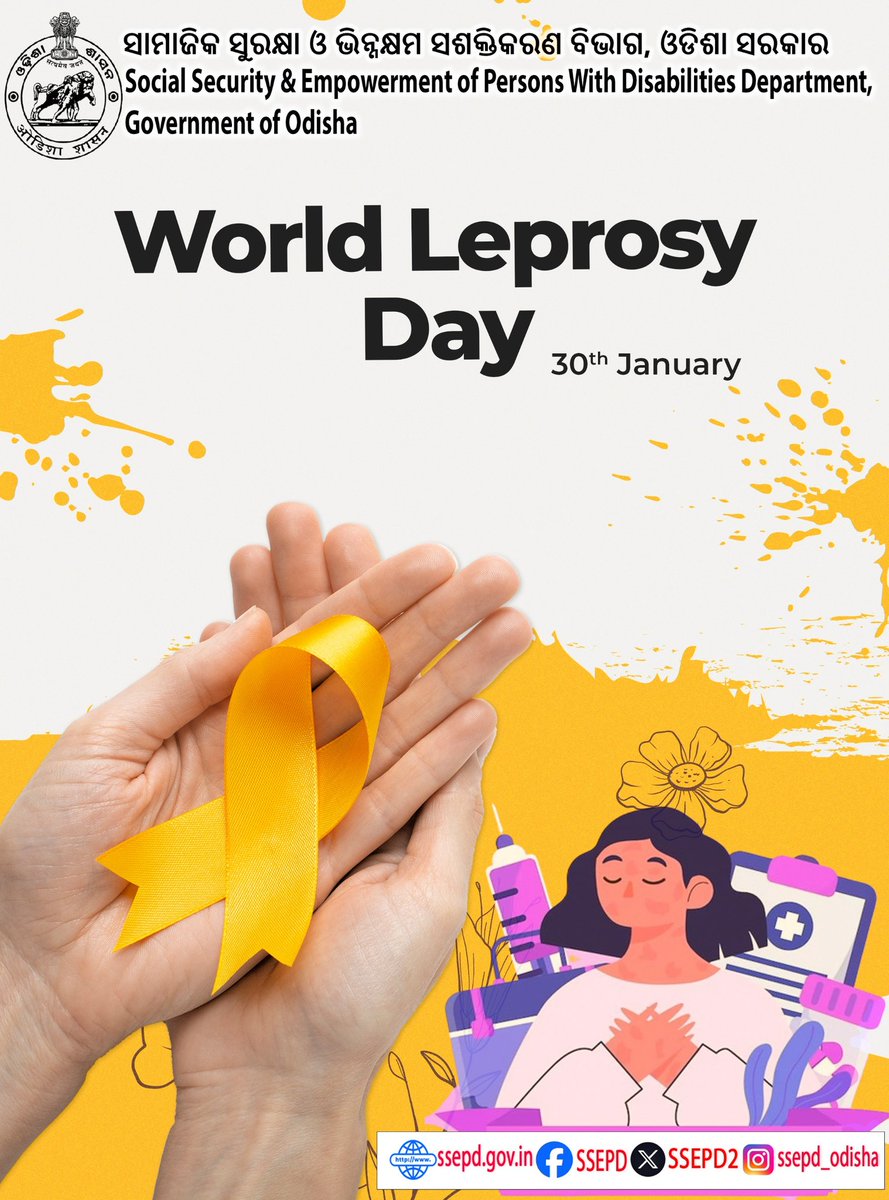 #WorldLeprosyDay   #LeaveNoOneBehind   #EndStigma   #ZeroDiscrimination  #BeatLeprosy #SSEPDOdisha