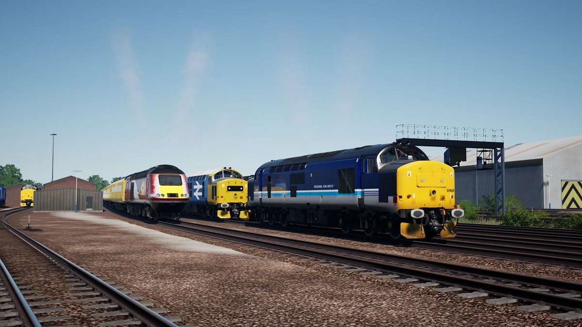 StevenHughes129's tweet image. Bit of #trainsim tonight with some creators club liveries and the ONE 66. @trainsimworld just wish DTG would do a proper Network Rail test train pack.