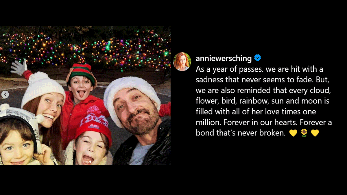 TheLastofUsNews's tweet photo. Annie Wersching remembered on anniversary of her passing: 

“Forever in our hearts. Forever a bond that’s never broken.”

The actress’ family shared a tribute on Instagram.

She played Tess in the video game.
#TheLastofUs https://t.co/izH9Cc8h3V