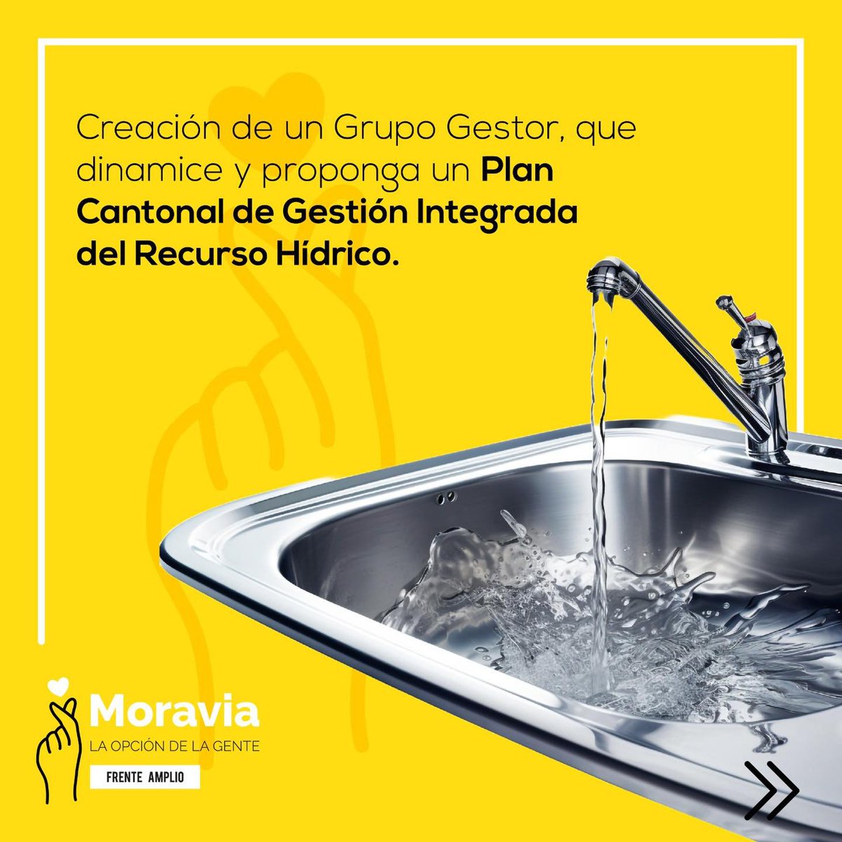 FAMoravia's tweet photo. El Recurso Hídrico es uno de los puntos fundamentales y por el cual debemos velar, es por esto que te compartimos nuestras propuestas puntuales 📷

#Moravia #laopcióndelagente https://t.co/7lLlmnVglE