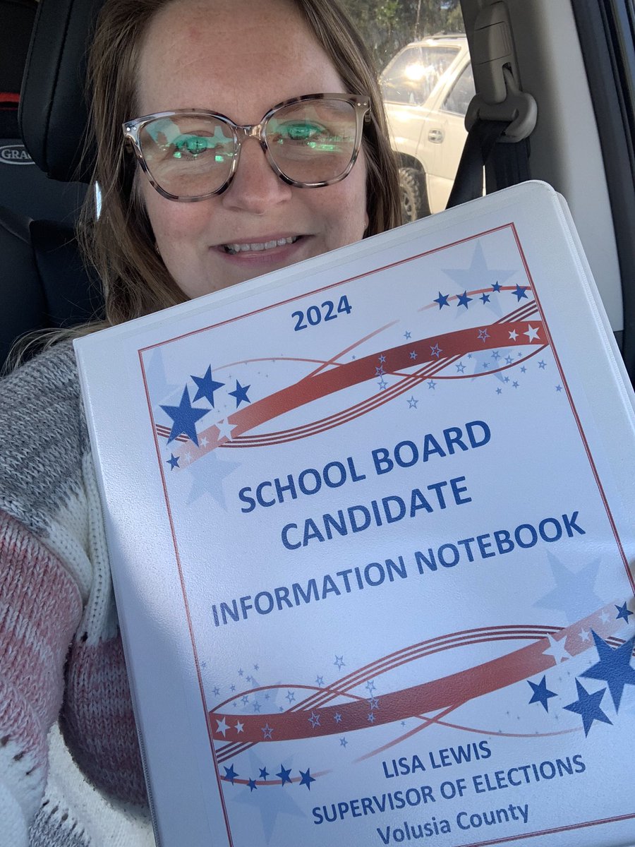 cassgonyer's tweet photo. Let’s do this! 💪🏻
Today I filed to run for Volusia County School Board, District 2! 
Teachers ➕Parents 🟰 Student Success 
First step is signed petitions from Volusia County voters: https://t.co/wgHCeZpr89 https://t.co/Ai2dYp1Moh