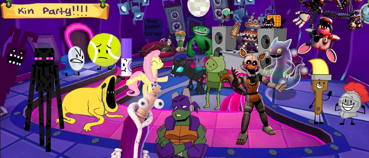 Fishii_X3's tweet photo. I made all my kins go to a party do u like https://t.co/DwtDgarbIp