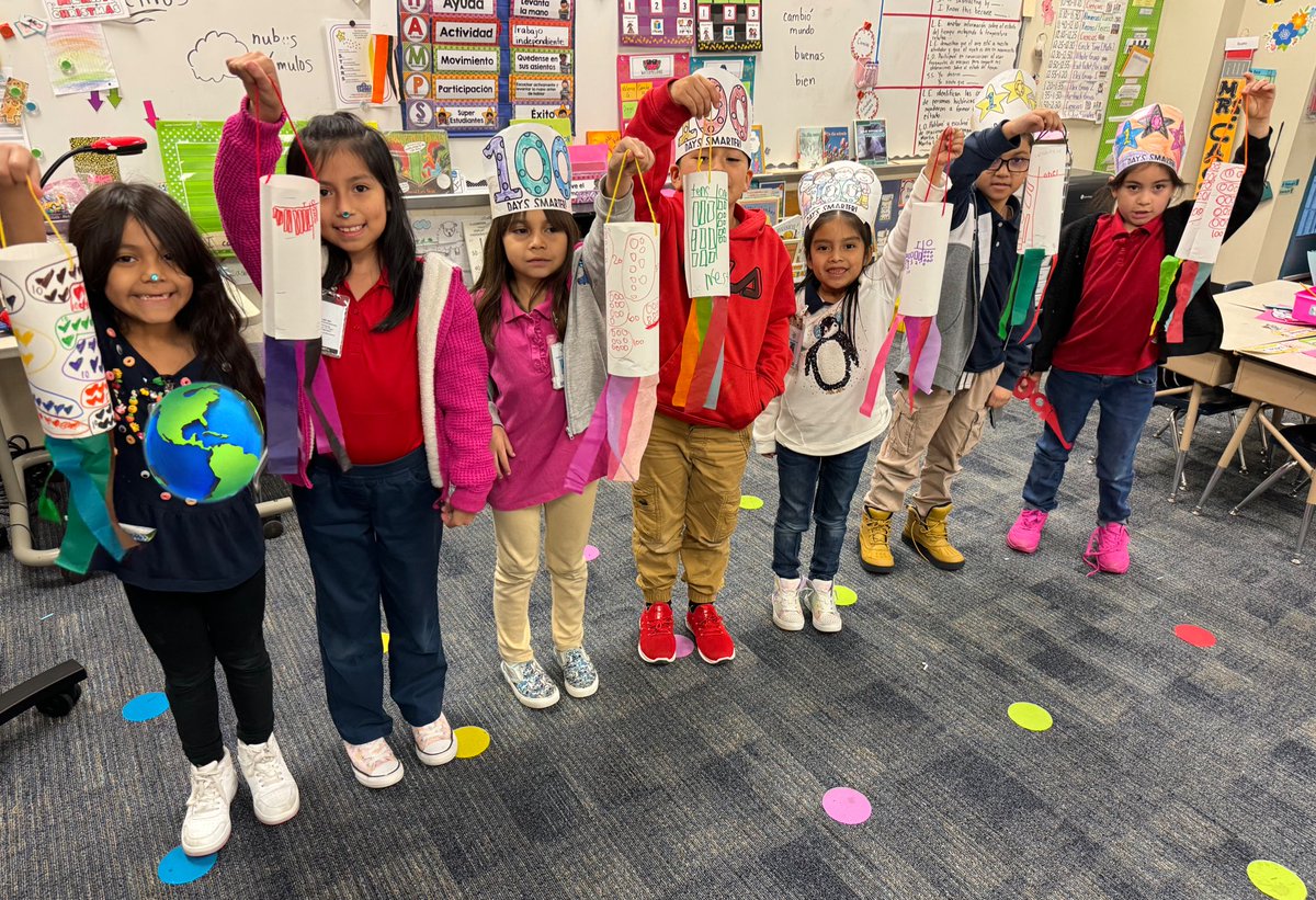 The 100th Day of School was a blast! We are 100 days smarter and still rocking first grade! 🎉 @ReesStars @rstevens_rees @MireyaFromTX @KathyCherryAP