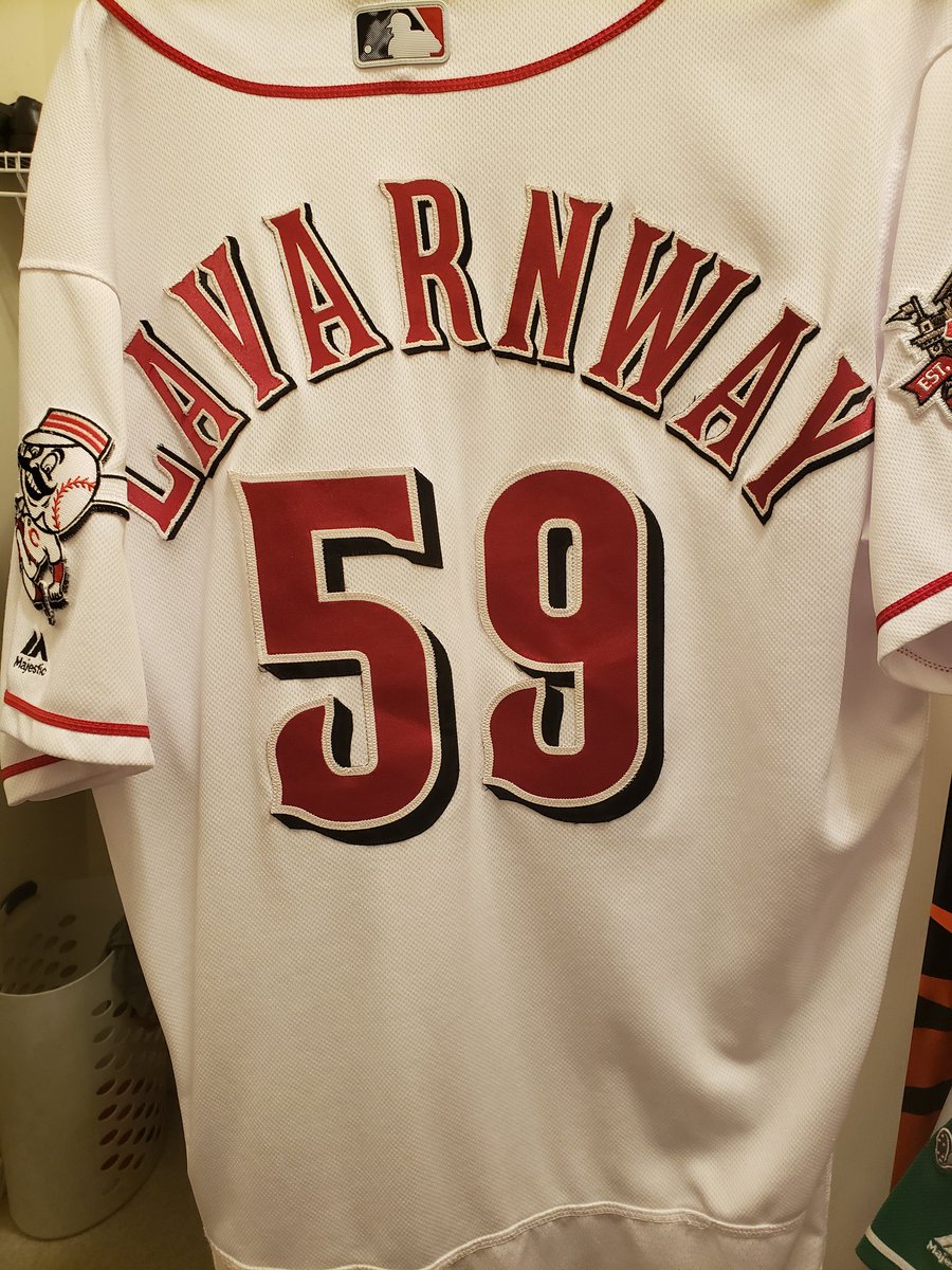 I think Caleb means @RyanLavarnway days to Opening Day. #JerseyCollection x2 Ryan, I'd love to have you sign the 2HR, 6Rbi Jersey.