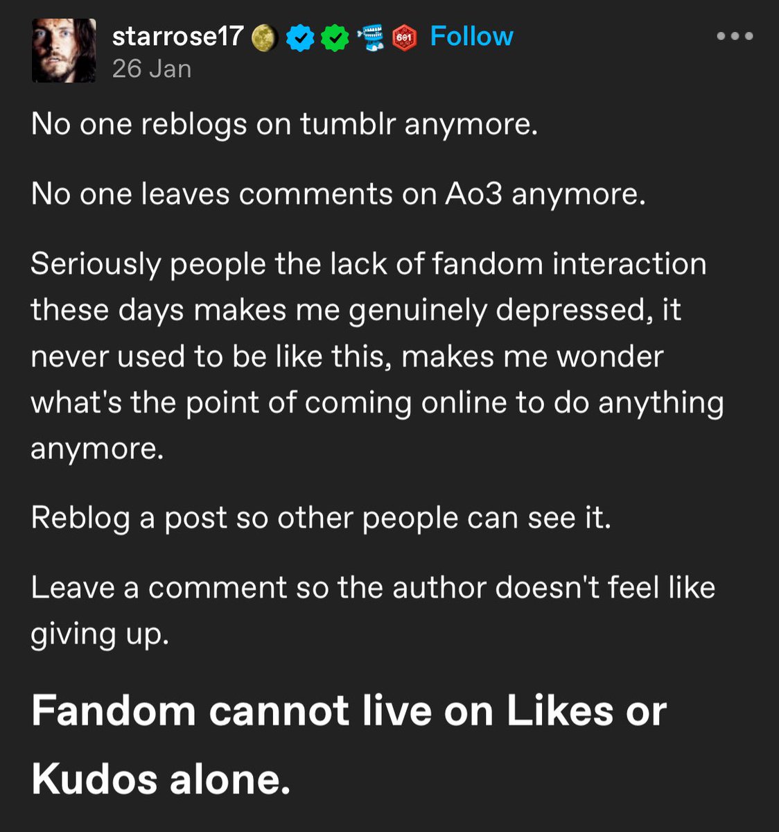 AlanaArtDream's tweet image. Really important post I found on tumblr about reblogging is very important #reblog