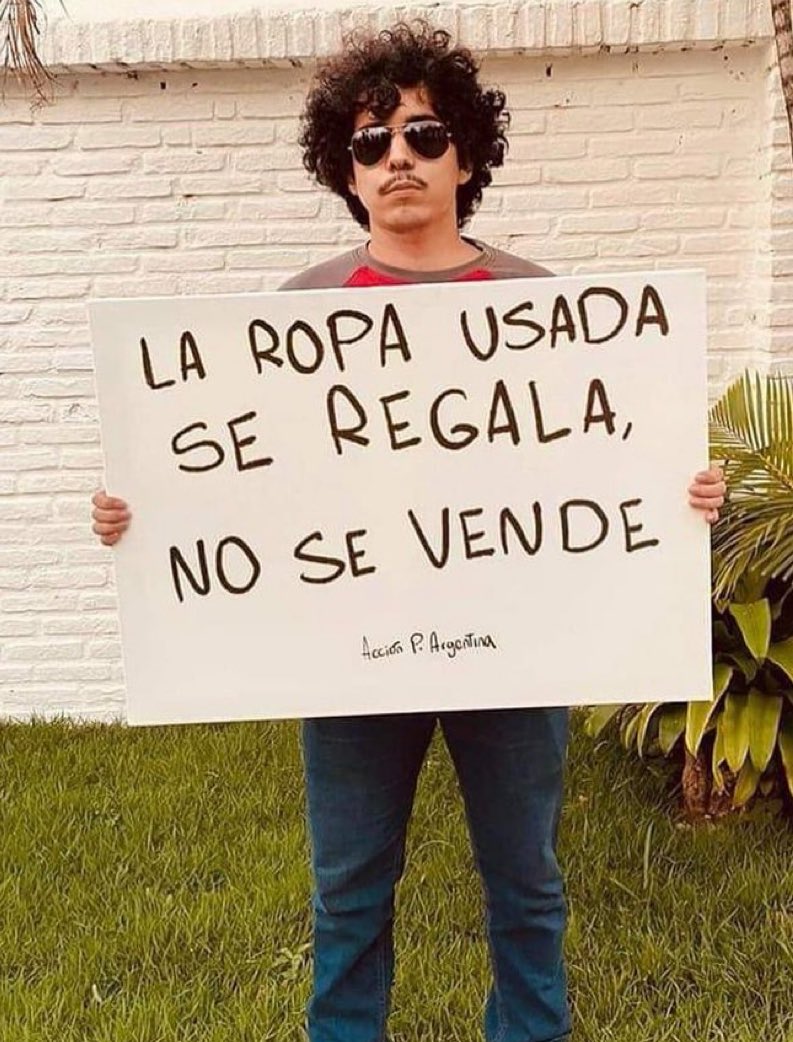 … y usted, ¿vende la ropa o la dona?😍