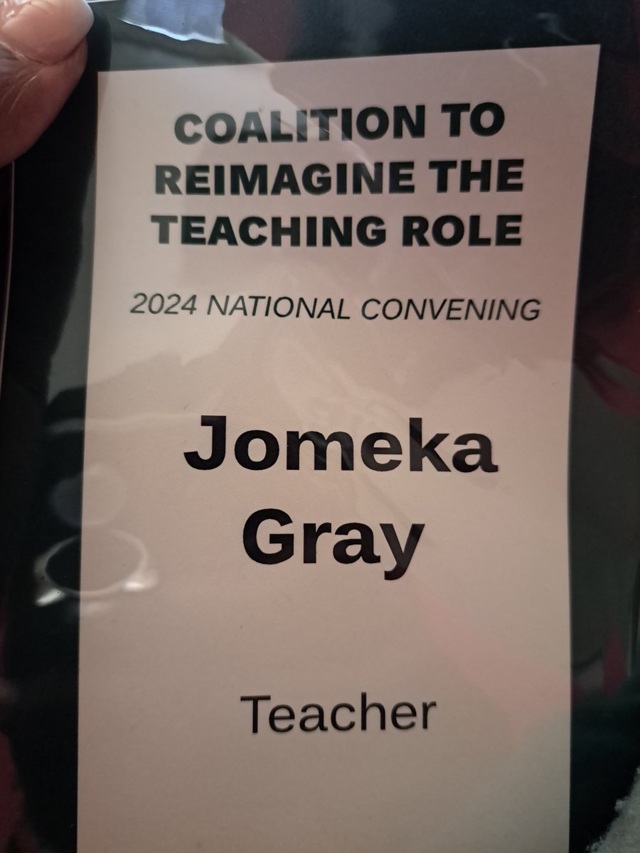 jteree's tweet image. What an honor to serve as a speaker for the National Coalition to reimagine the teacher role. Thank you #TeachPlus and #EducationFirst for providing the platform and tools for classroom teachers to have an impact with national leaders.
