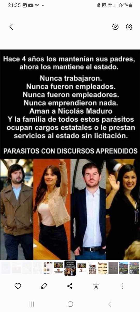naftis5's tweet photo. @camila_vallejo Es muy FÁCIL HABLAR ...........
BLA   BLA  BLA  muestrale al PAIS 🇨🇱 TU   " CURRICULUM" LABORAL
( Está  en BLANCO es VIRGEN ) https://t.co/BedXAFWY5A