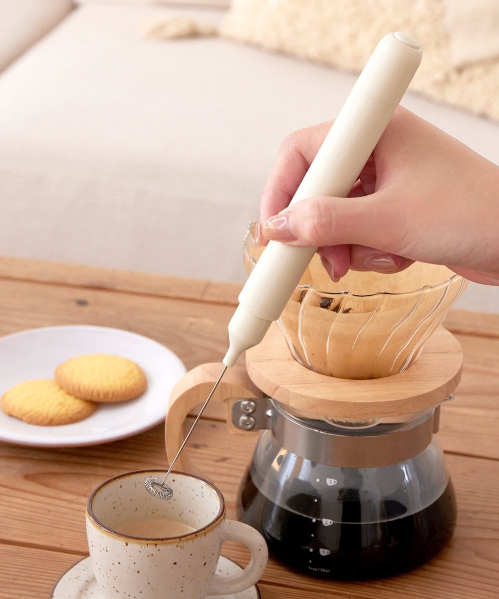 人気商品再入荷📢 キャップ付きミルクフォーマー 500円（税込550円