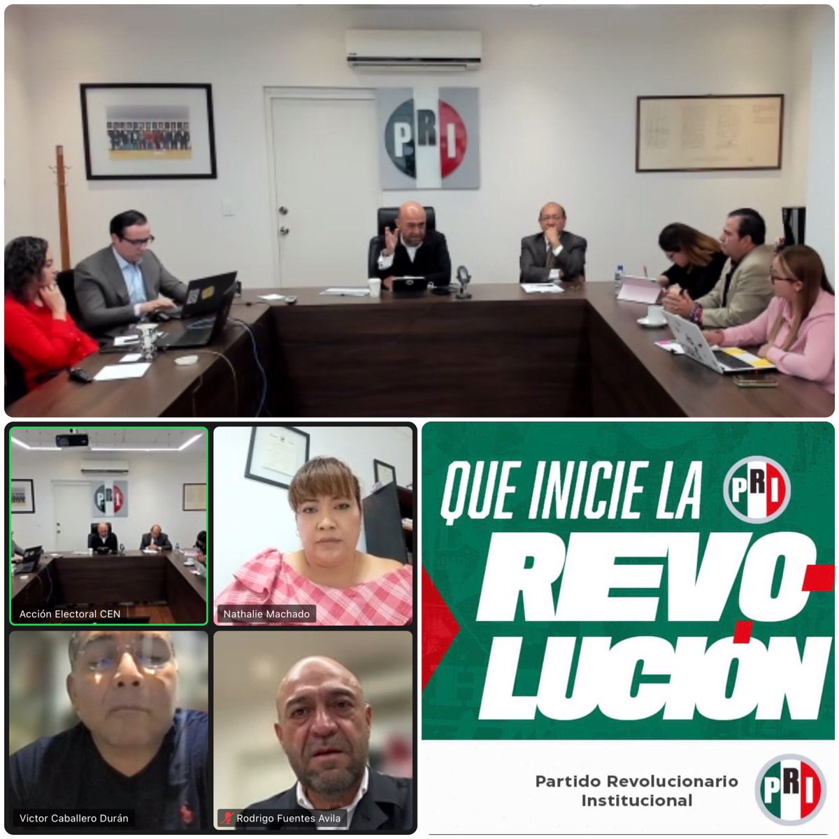 El partido no se reduce a una elección, se hace todos los días y resurge en cada militante ante la dificultad.

Junto a la Secretaria de Acción Electoral del CDE <a href="/PRI_BCSOficial/">PRI Oficial Baja California Sur</a>, Nathalie Machado, nos hemos fijado una meta y podemos cumplirla.

🇲🇽 <a href="/alitomorenoc/">Alejandro Moreno</a> 
🇲🇽 <a href="/XochitlGalvez/">Xóchitl Gálvez Ruiz</a>