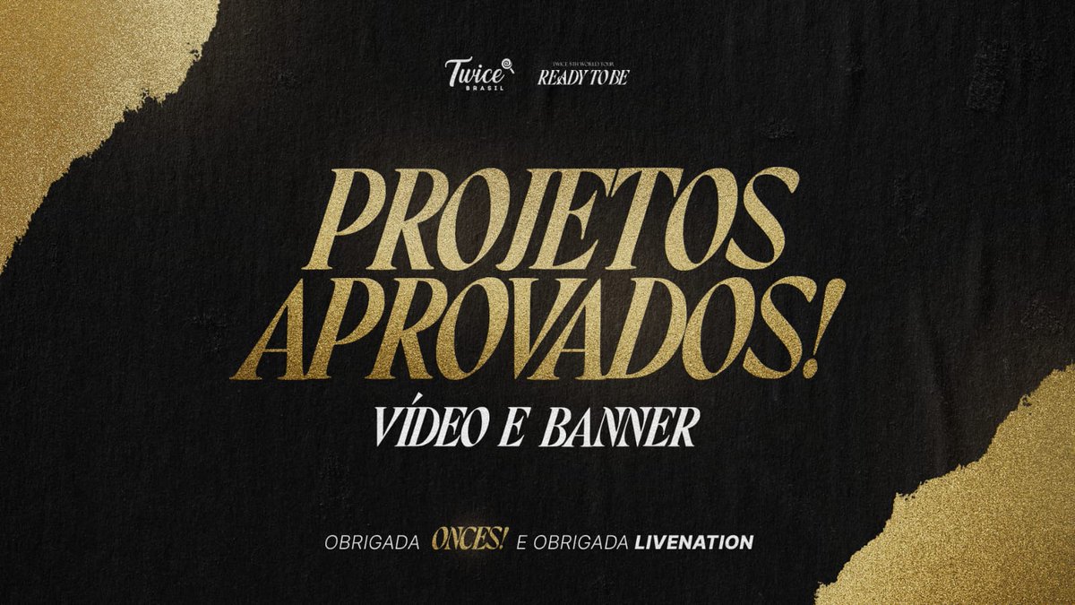 oncetwicebra's tweet photo. #ProjetosTwicenoBrasil

Depois de muita espera nós conseguimos! Nossos projetos foram aprovados e com está notícia gostaríamos de dizer que nunca desistimos desses projetos e a nossa persistência deu resultado. O nosso vídeo homenagem será transmitido e os banner produzidos ❤️ https://t.co/SyFk42kc2W