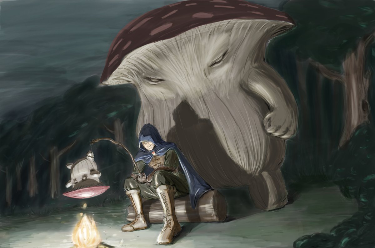 did a short digital fantasy illustration workshop
haven't done much with color before but came out alright