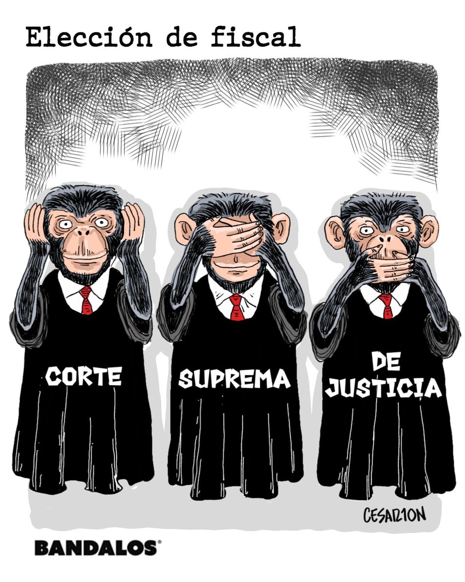 XPost1A's tweet photo. Tremenda caricatura de la Corte Suprema de Justicia. https://t.co/rm9zSkStEZ