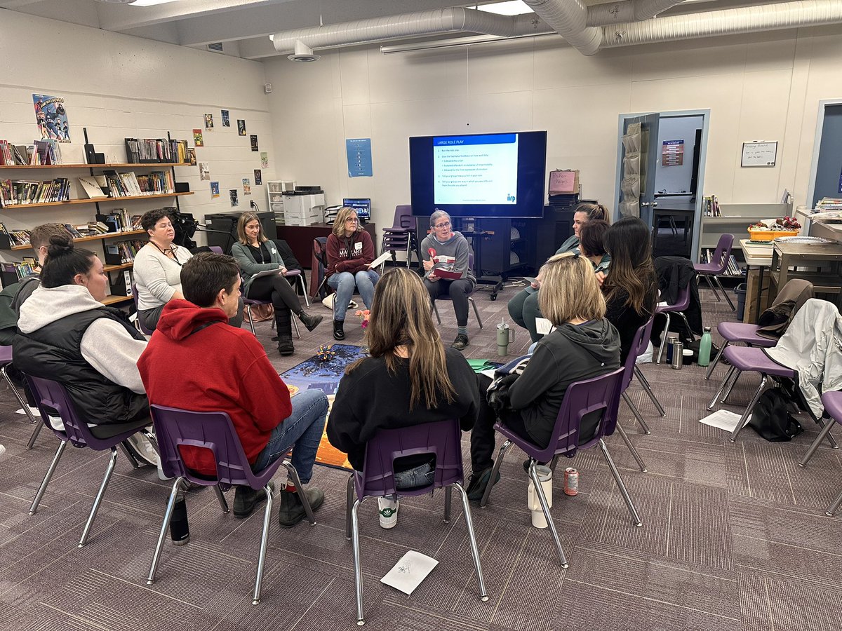 Final training session for IIRP training.  This group of educators completed 28 hours of training over four days. I am inspired by their willingness to learn and grow in their skill sets.