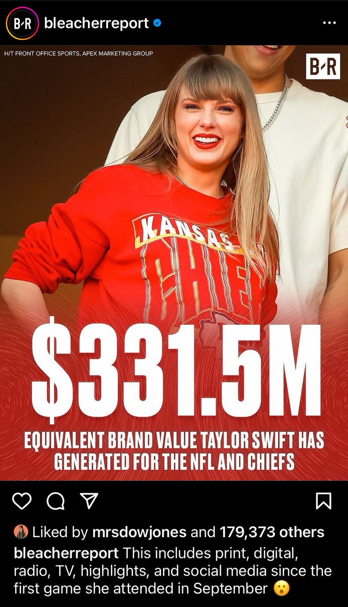 AmedesJr's tweet photo. I sent this msg to a friend 3 days prior the CK vs Ravens’ game , and this just came out today about Taylor. #nfl #TaylorSwift13 #KansasCityChiefs #LFG https://t.co/yKy5IbntCX