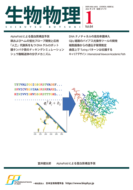 bpsjp's tweet photo. 【学会ニュース更新】「生物物理」第64巻1号刊行 について掲載しました。「https://t.co/DfPKP2R1nU https://t.co/4T56RgxghH