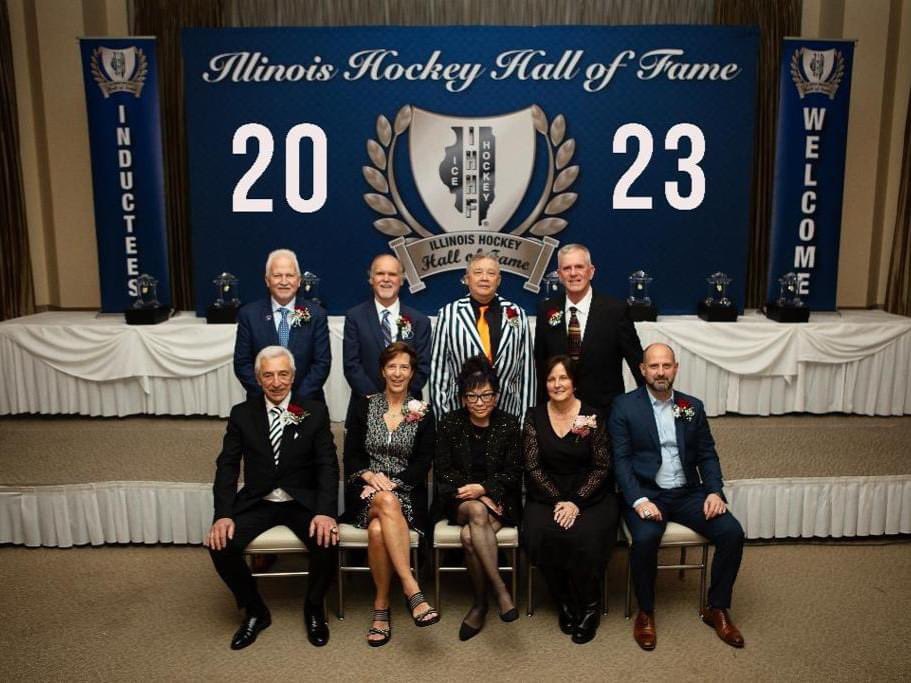 goicehogs's tweet photo. ICYMI: Congrats to our Head Coach, Anders Sorensen, on his induction into the Illinois Hockey Hall of Fame last night!

Prior to joining the IceHogs and Blackhawks organization, Sorensen spent several years with the Chicago Mission, a top AAA team in the Chicagoland area. Since arriving in Rockford in 2018, 29 IceHogs have gone on to make their NHL debuts. Thank you for all you have done for hockey in Illinois!