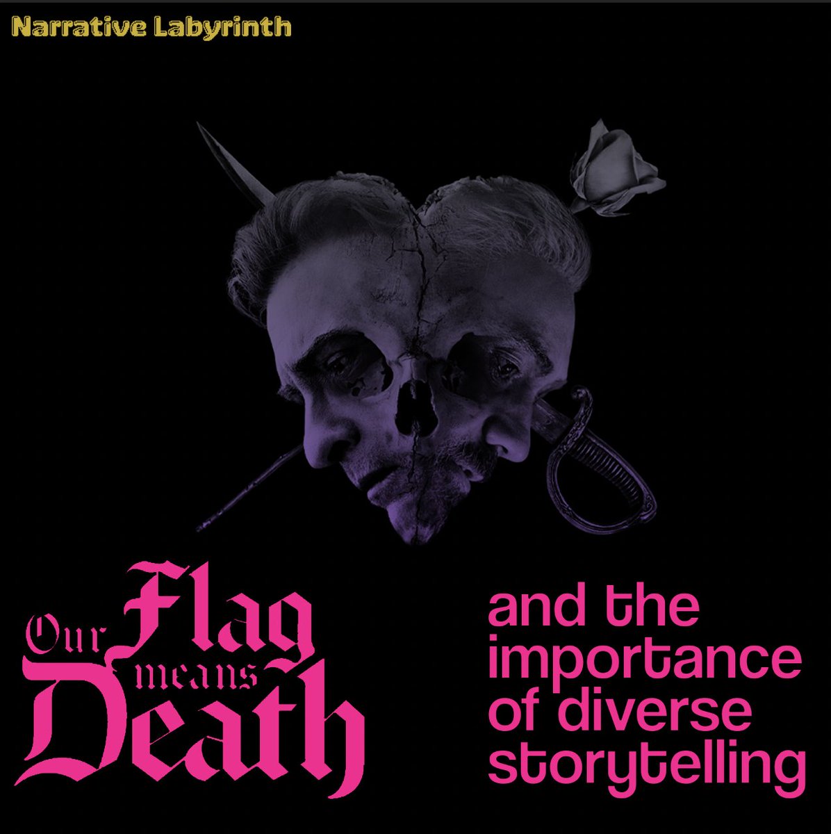TheNLabyrinth's tweet image. Part 1 of the #OurFlagMeansDeath show is out now! 
This episode features voices from around the world - some of these testimonials contain sensitive material around death, suicide and homophobia.
If you want to skip these themes then please just jump ahead to the 12 minute mark.