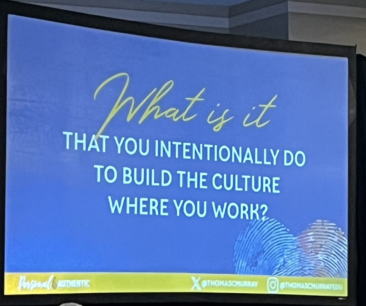 JLocke3T's tweet photo. Fantastic session this morning by @thomascmurray !
This is what every educator needs to hear!
#MOPWR2024
#AuthenticEDU https://t.co/zGDETB6Vfz
